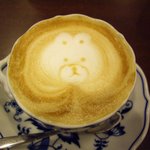 丸美珈琲店 - カフェラテ02_丸美珈琲