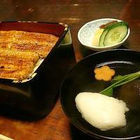明神下 神田川 本店 - うな重・お吸い物
