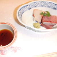ひろ作 - 昆布〆鯛お造り