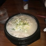 味家 - サンゲタンと言う、鶏肉ともち米の入ったスープ状のモノ