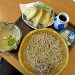 蕎麦 つづら - 鱚の天せいろ