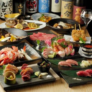 会食や接待各種ご宴会におすすめコースございます