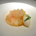 レストラン コバヤシ - 桃のコンポート