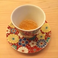 京懐石 吉泉 - まずは梅酒を。