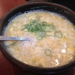 紅梅園 - H.27.7.16.夜 玉子スープ 300円