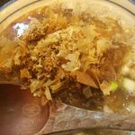 烈志笑魚油 麺香房 三く - 黄そばラーどん 780円 (2015年07月)