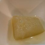 烈志笑魚油 麺香房 三く - 付出し 煮冬瓜トウガン (2015年07月)