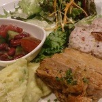 マザーエスタ - 2015年7月ランチの豚バラ煮込み