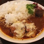 プエルタ - 焼きチーズカレー相変わらずの辛旨にマイルドチーズ(^q^)