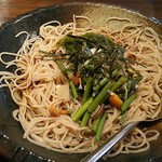 蕎麦cafe 伍 - めかぶ山菜そば