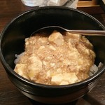 蕎麦cafe 伍 - 本日の小丼（麻婆丼）