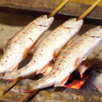 坂本小屋 - アマゴの炙り焼き