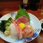 Nobukuni zushi - 刺身の図