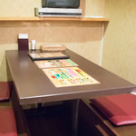 インド料理 SHIVA - つぼ八の居抜きなので実は全席掘りごたつ席(笑)