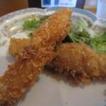 旬魚たつみ - あごのフライ