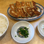 Gyouzaya - ⚫︎焼ぎょうざライス＝６５０円