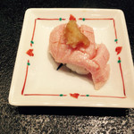 幸寿し - 九貫目  トロ湯通し