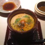 鮨 多門 - 鯛の白子茶碗蒸し