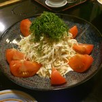 日本酒暮六つ - サラダ（2015.6）