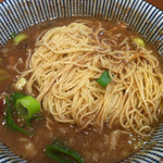 ラーメン 豚きん - 替玉投入（細麺）