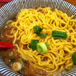 ラーメン 豚きん - 替玉投入（太麺）