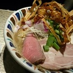 鶏Soba 座銀 - 煮干し吟醸nigori大♪+