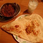 インデアンレストラン  ニューミラ - ランチGセット（サヤリゴシュ）…税込900円