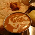 インデアンレストラン  ニューミラ - 「チルドレンセット」のチキンカレー