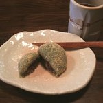 峠の茶屋 - 草だんご