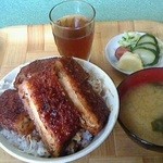 150615群馬　ゑびす食堂　ソースかつ丼600円