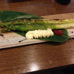 味楽 ゆめり - 大アスパラ焼き  ７００円