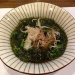 味楽 ゆめり - 新黒もずく ６５０円