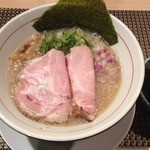 セアブラノ神 - 背脂煮干そば＜中太麺＞（750円）