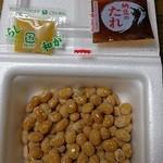 金砂郷食品株式会社 納豆工房 - タダで頂いた納豆です
