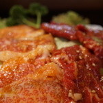 大野屋 - 左：カルビ焼、右：ロース焼