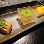 しゃぶ玄 - 前菜3点