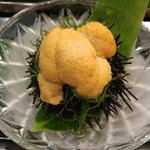 量平寿司 - 利尻のムラサキウニ
