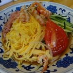 Ramemmasumi - お贅沢で豊かなトッピングの冷麺は８００円