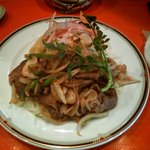 レストラン三澤亭 - 牛の生姜焼き