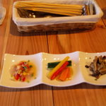 NATURAL KITCHEN jINEN AN - 前菜3種