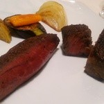 神戸牛炉釜炭焼ステーキ IDEA - ランプとサーロイン