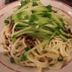 知音食堂 - 汁無し担々麺