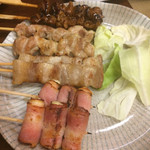 酒房 武蔵 - 盛り合わせにしてもらいました。