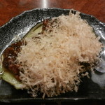巴屋 - 米茄子そぼろ味噌焼き