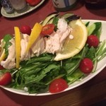 炭火焼とり 安喜 - 鶏 サラダ