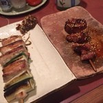 炭火焼とり 安喜 - 牛串