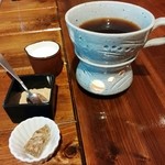 畑とクラフト　こま里カフェ （五穀村レストラン内） - 自家焙煎アロマカップ 600円（ランチメニューとセットで-200円）