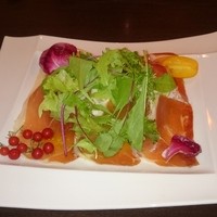 Ristorante YAMANOE - パルマ産  生ハムのサラダ.