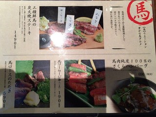 h Sumiyaki Dainingu Wa - メニュー(H27.4)