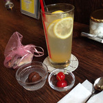 ポジティブカフェ - ゆずスカッシュ